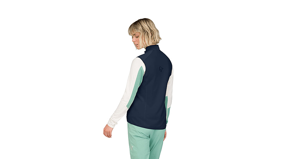 Norrona Falketind Warm2 Octa Vest - Womens, Indigo Night, Medium, 1890-25-2295-M