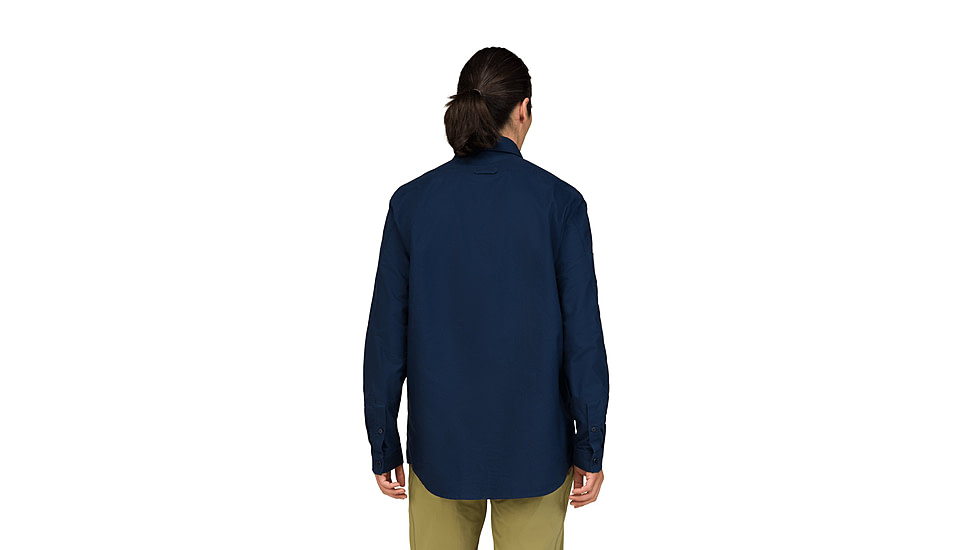 Norrona Femund Cotton Shirt - Mens, Navy Blazer, Large, 2669-25-2016-L