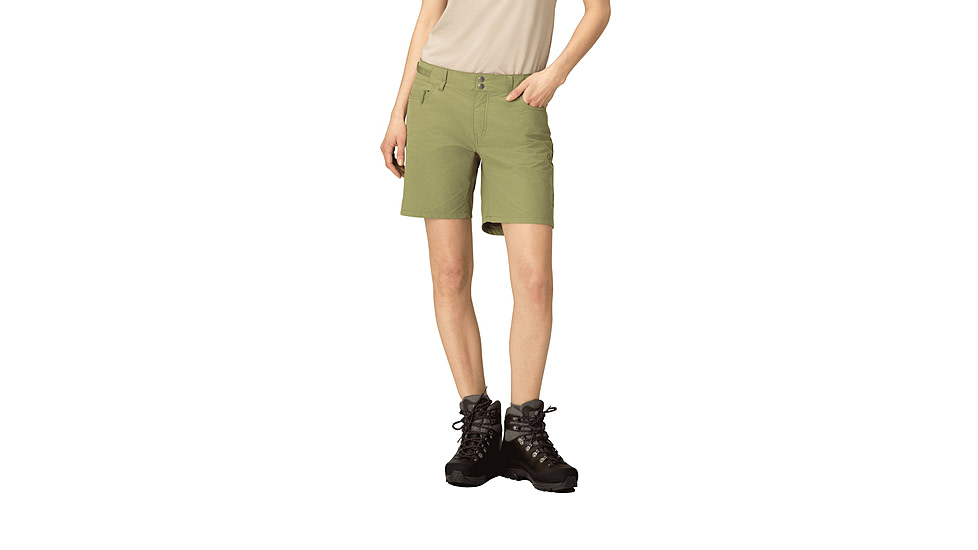 Norrona Femund Cotton Shorts - Womens, Loden Green, Extra Small, 2690-24-3006-XS