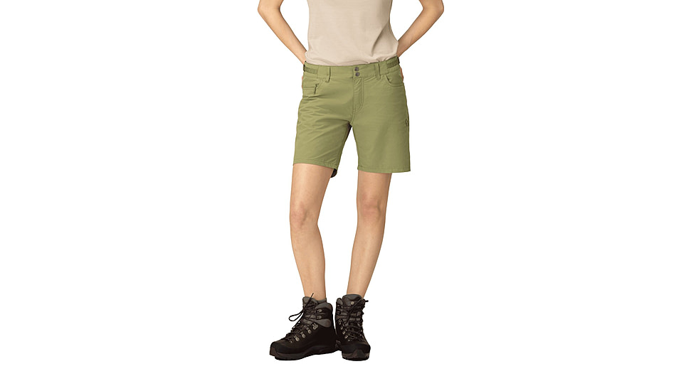Norrona Femund Cotton Shorts - Womens, Loden Green, Extra Small, 2690-24-3006-XS