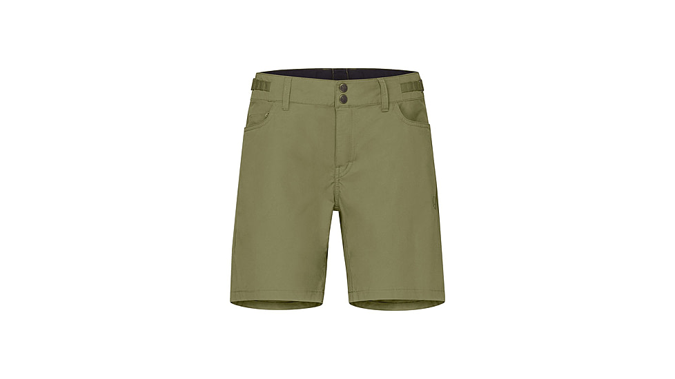 Norrona Femund Cotton Shorts - Womens, Loden Green, Extra Small, 2690-24-3006-XS