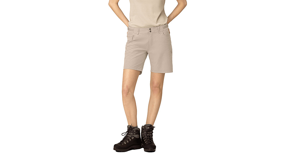 Norrona Femund Cotton Shorts - Womens, Pure Cashmere, Extra Small, 2690-24-9001-XS
