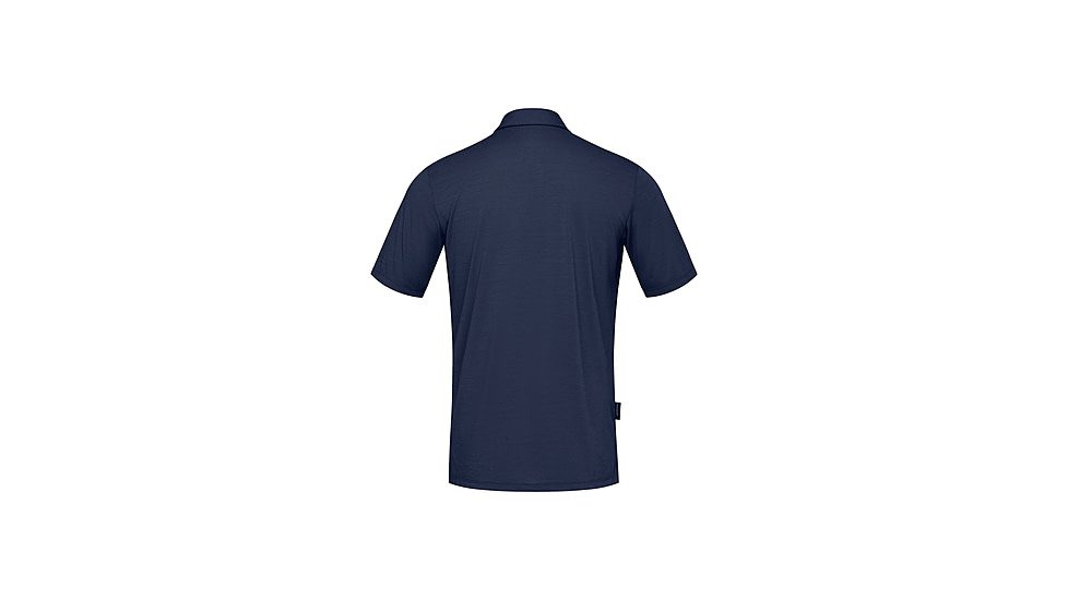 Norrona Femund Equaliser Merino Polo Shirt - Mens, Indigo Night, Large, 2683-24-2295-L