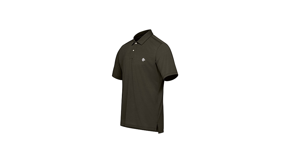 Norrona Femund Equaliser Merino Polo Shirt - Mens, Rosin, Large, 2683-24-3001-L