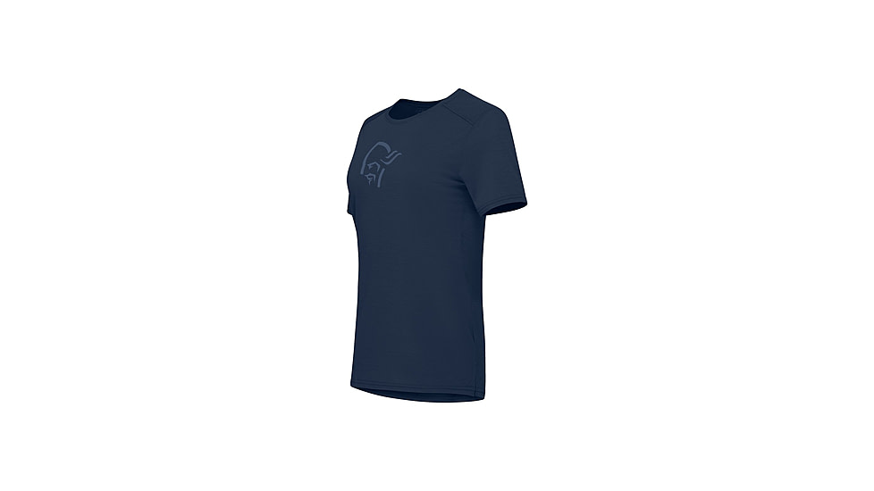 Norrona Femund Equaliser Merino T- Shirt - Womens, Indigo Night, Large, 2656-24-2295-L