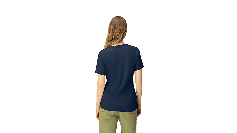 Norrona Femund Equaliser Merino T- Shirt - Womens, Indigo Night, Large, 2656-24-2295-L
