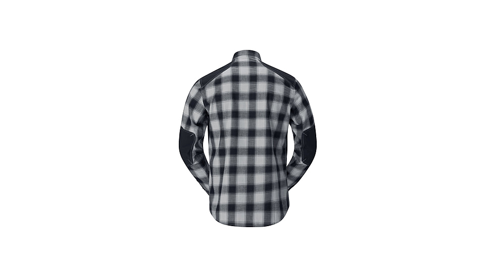 Norrona Femund Flannel Shirt - Mens, Drizzle, Extra Large, 2640-24-2301-XL