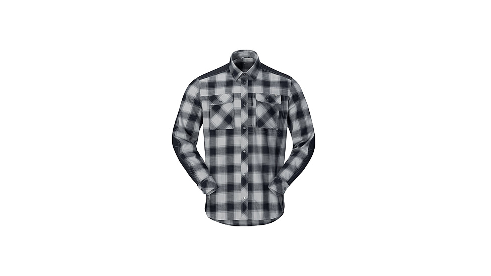 Norrona Femund Flannel Shirt - Mens, Drizzle, Extra Large, 2640-24-2301-XL