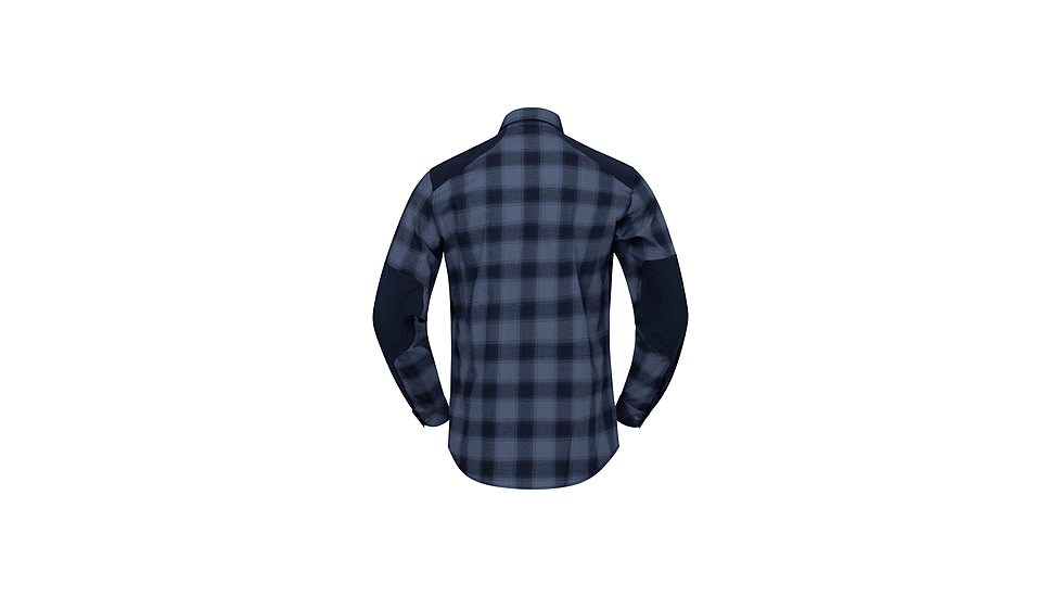 Norrona Femund Flannel Shirt - Mens, Navy Blazer, Extra Large, 2640-24-2016-XL