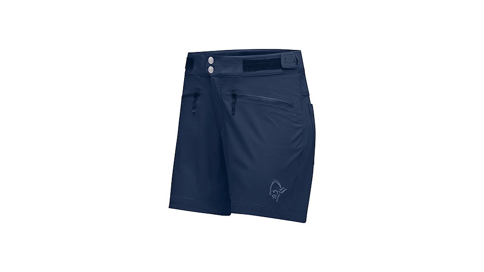 Norrona Femund Flex1 Lightweight Shorts - Womens, Indigo Night, Medium, 2692-24-2295-M