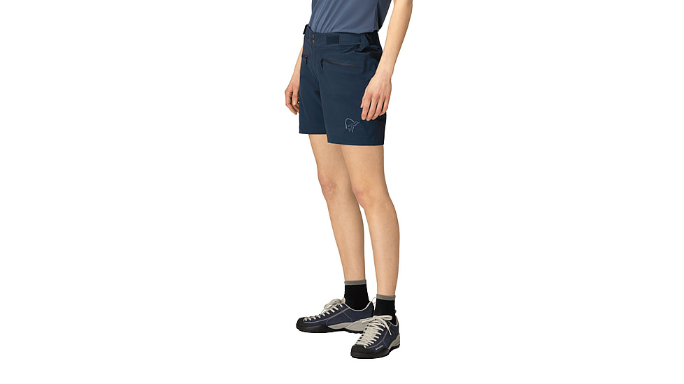Norrona Femund Flex1 Lightweight Shorts - Womens, Indigo Night, Medium, 2692-24-2295-M