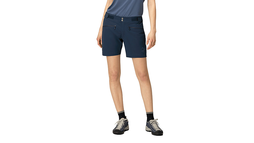 Norrona Femund Flex1 Lightweight Shorts - Womens, Indigo Night, Medium, 2692-24-2295-M