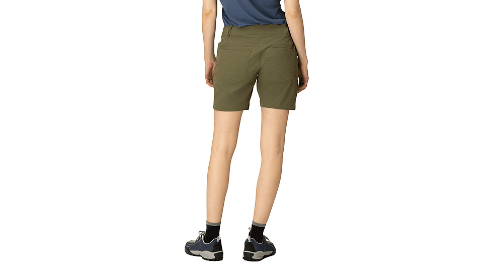 Norrona Femund Flex1 Lightweight Shorts - Womens, Olive Night, Medium, 2692-24-3301-M