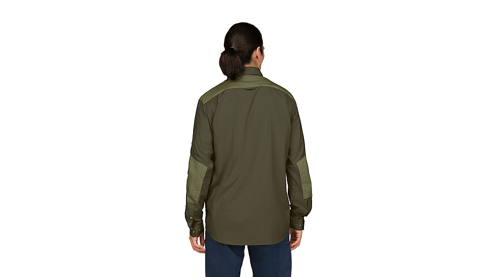 Norrona Femund Light Shirt - Mens, Olive Night, Medium, 2626-24-3301-M