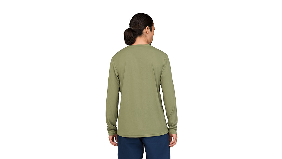 Norrona Femund Tech Long Sleeve Top - Mens, Loden Green, Small, 2625-24-3006-S