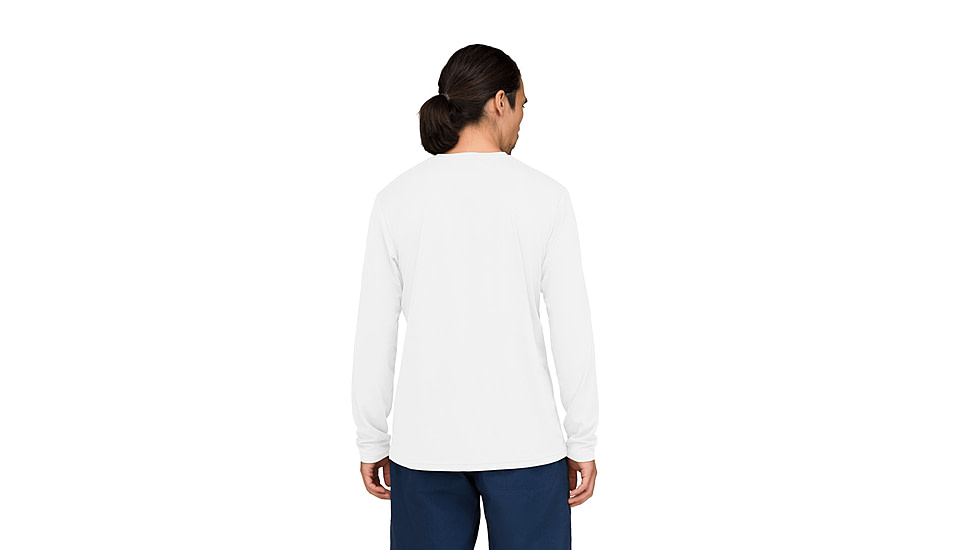 Norrona Femund Tech Long Sleeve Top - Mens, Snow White, Large, 2625-24-9928-L