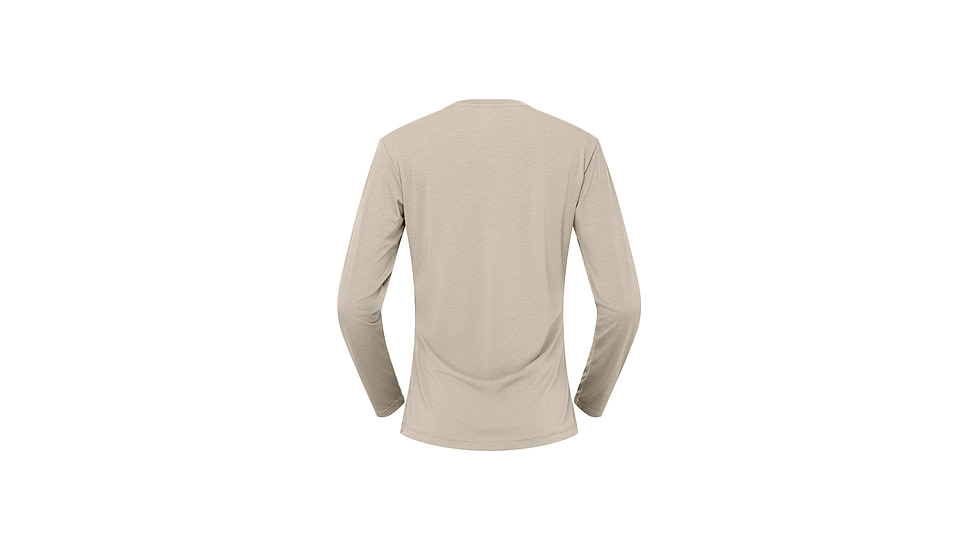 Norrona Femund Tech Long Sleeve Top - Womens, Oatmeal, Large, 2630-24-4411-L
