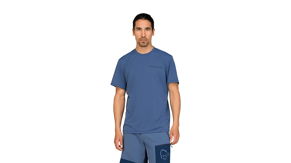Norrona Femund Tech T-Shirt - Mens, Vintage Indigo, Small, 2651-24-2308-S
