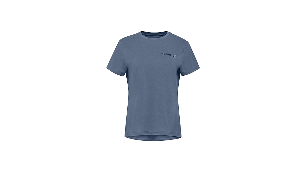 Norrona Femund Tech T-Shirt - Womens, Vintage Indigo, Small, 2664-24-2308-S