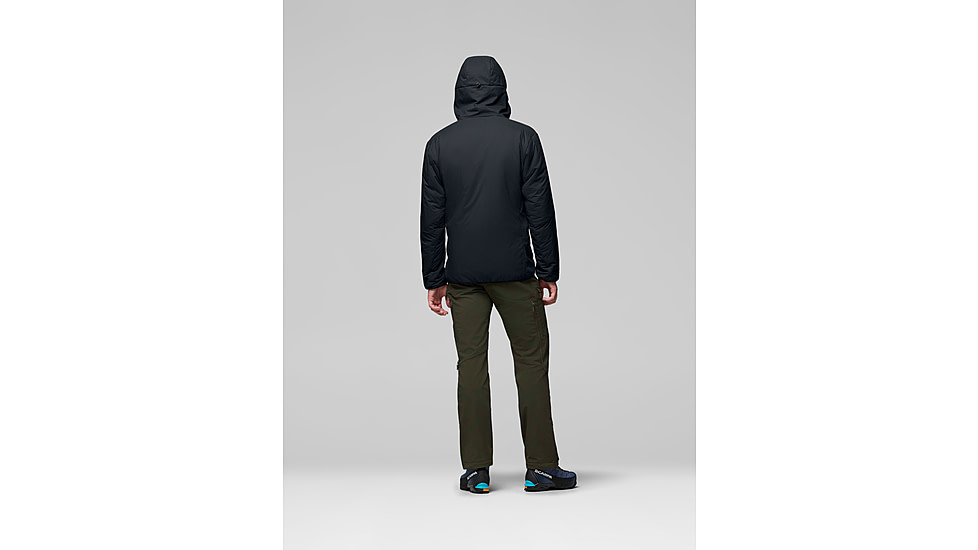 Norrona Femund Thermo60 Zip Hood - Mens, Caviar Black, Small, 2660-25-7718-S