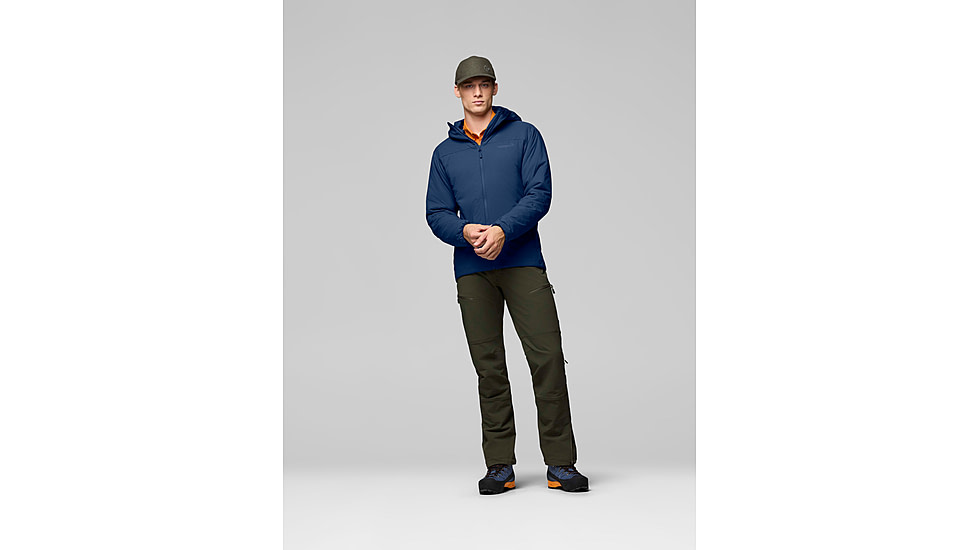 Norrona Femund Thermo60 Zip Hood - Mens, Indigo Night, Small, 2660-25-2295-S