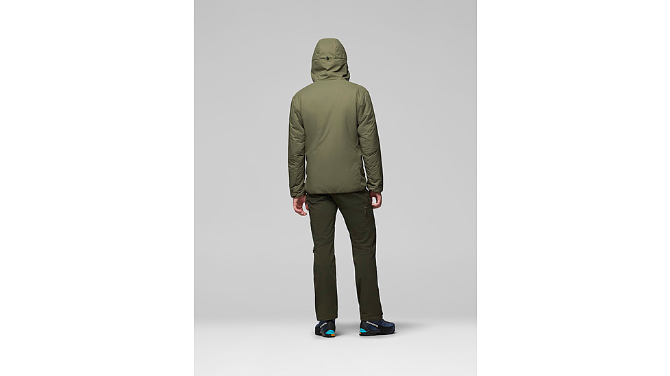Norrona Femund Thermo60 Zip Hood - Mens, Olive Night, Small, 2660-25-3301-S