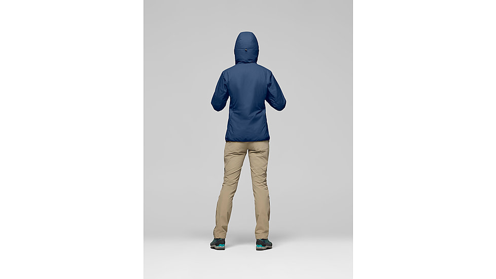 Norrona Femund Thermo60 Zip Hood - Womens, Indigo Night, Extra Small, 2661-25-2295-XS