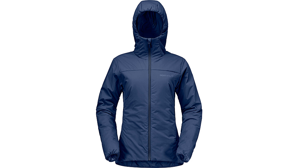 Norrona Femund Thermo60 Zip Hood - Womens, Indigo Night, Extra Small, 2661-25-2295-XS