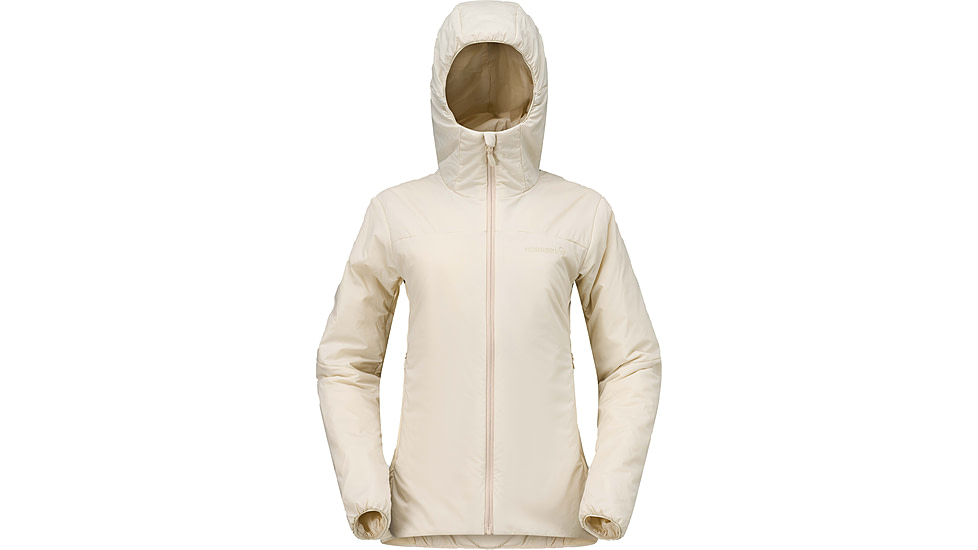 Norrona Femund Thermo60 Zip Hood - Womens, Oatmeal, Large, 2661-25-4411-L
