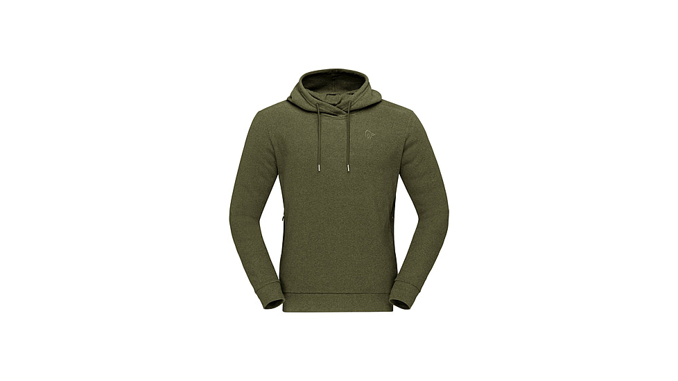 Norrona Femund Warm2 Hoodie - Mens, Olive Night, Extra Large, 2646-24-3301-XL