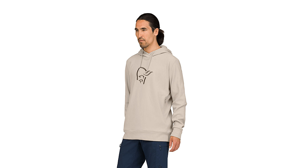 Norrona Femund Warm2 Hoodie - Mens, Pure Cashmere, Large, 2646-24-9001-L