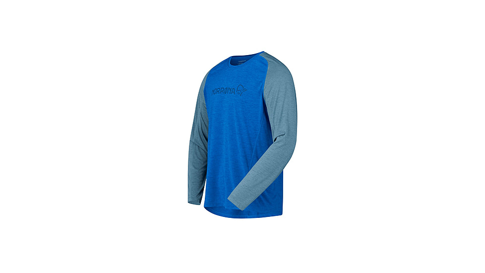 Norrona Fjora Equaliser Lightweight Long Sleeve Top - Mens, Skydiver, Small, 2232-25-2336-S