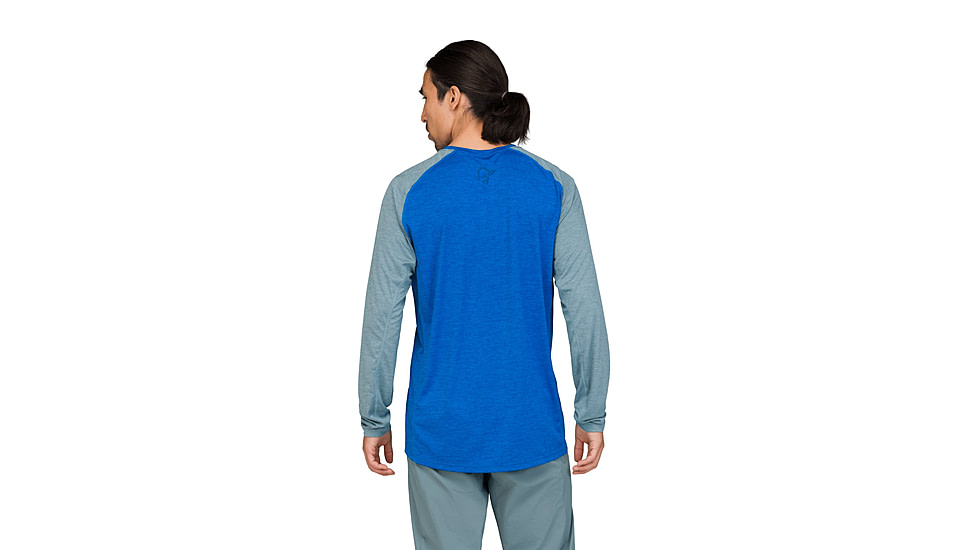 Norrona Fjora Equaliser Lightweight Long Sleeve Top - Mens, Skydiver, Small, 2232-25-2336-S