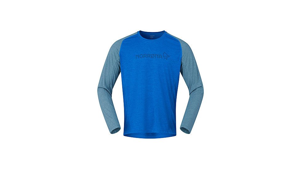 Norrona Fjora Equaliser Lightweight Long Sleeve Top - Mens, Skydiver, Small, 2232-25-2336-S
