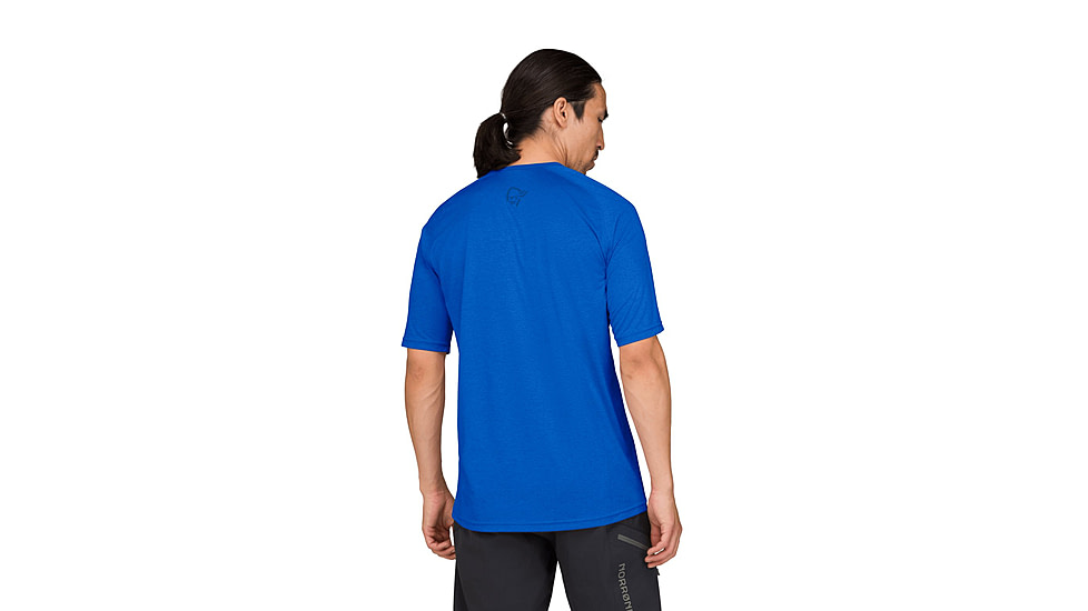 Norrona Fjora Equaliser Lightweight T-Shirt - Mens, Skydiver, Large, 2233-25-2336-L