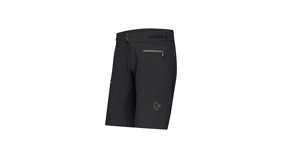 Norrona Fjora Flex1 Light Shorts - Mens, Caviar, Small, 2203-24-7718-S