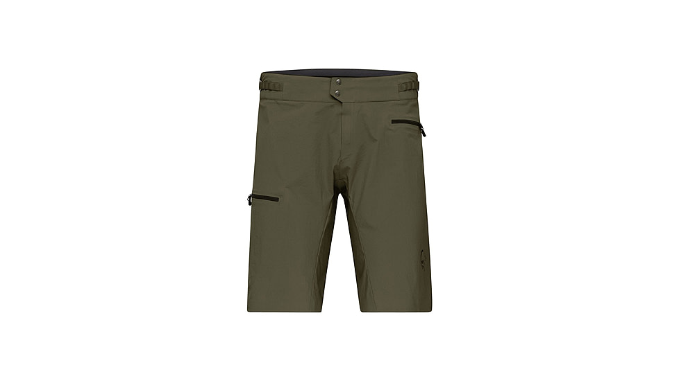 Norrona Fjora Flex1 Light Shorts - Mens, Olive Night, Medium, 2203-24-3301-M