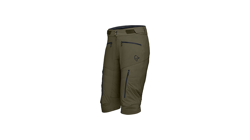Norrona Fjora Flex1 Shorts - Mens, Olive Night, Small, 2203-20-3301-S