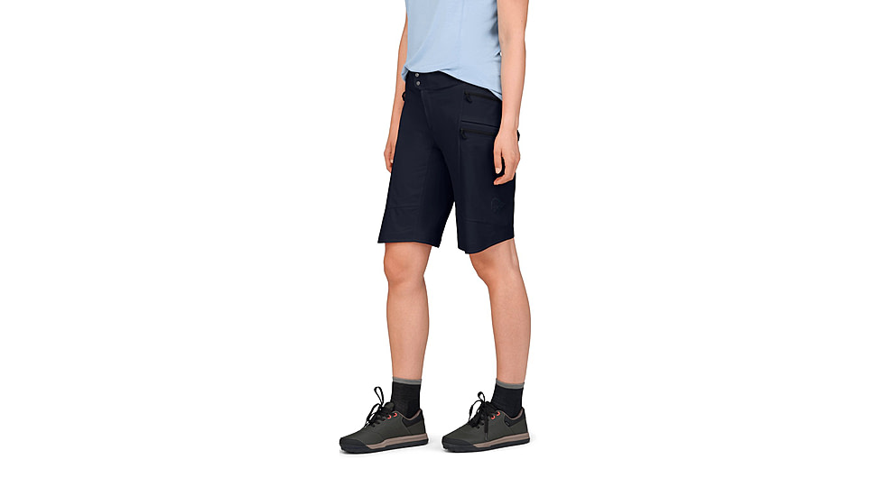 Norrona Fjora Flex1 Tech Shorts - Womens, Caviar, Small, 2239-25-7718-S