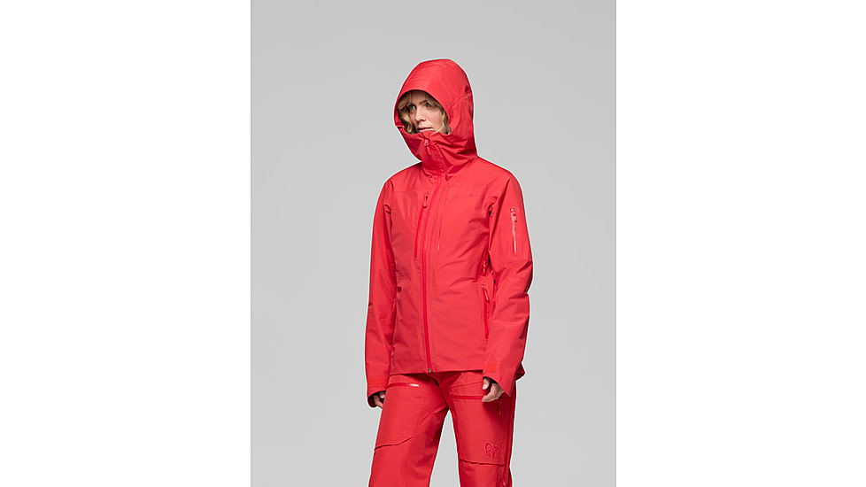 Norrona Lofoten Gore-Tex Insulated Jacket - Womens, Watermelon, Medium, 1023-24-1261-M
