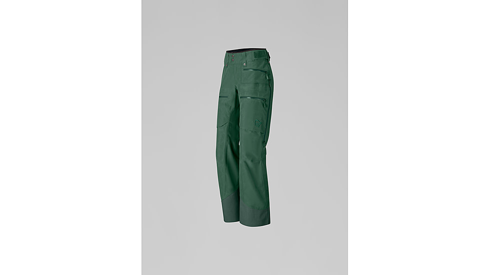 Norrona lofoten Gore-Tex Insulated Pants - Womens, Jungle Green, Medium, 1024-24-3663-M
