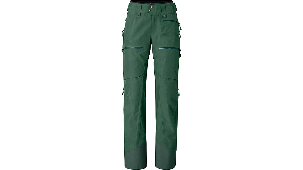Norrona lofoten Gore-Tex Insulated Pants - Womens, Jungle Green, Medium, 1024-24-3663-M