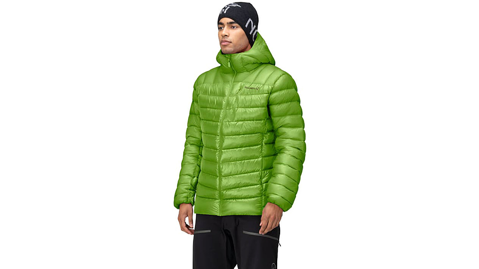 Norrona Lyngen Down850 Hood - Mens, Norrona Green, Small, 2004-20-3397-S