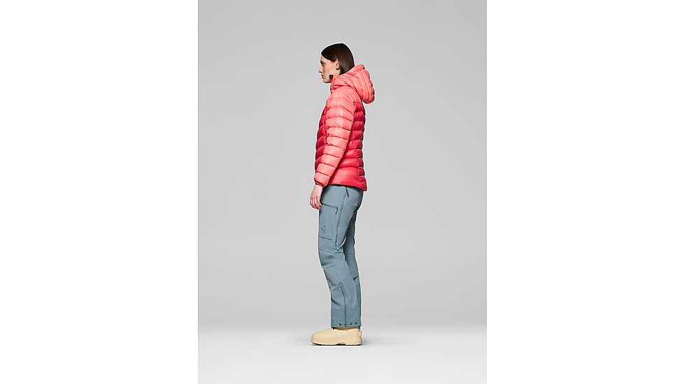 Norrona Lyngen Down850 Hood - Womens, Watermelon, Extra Small, 2005-20-1261-XS