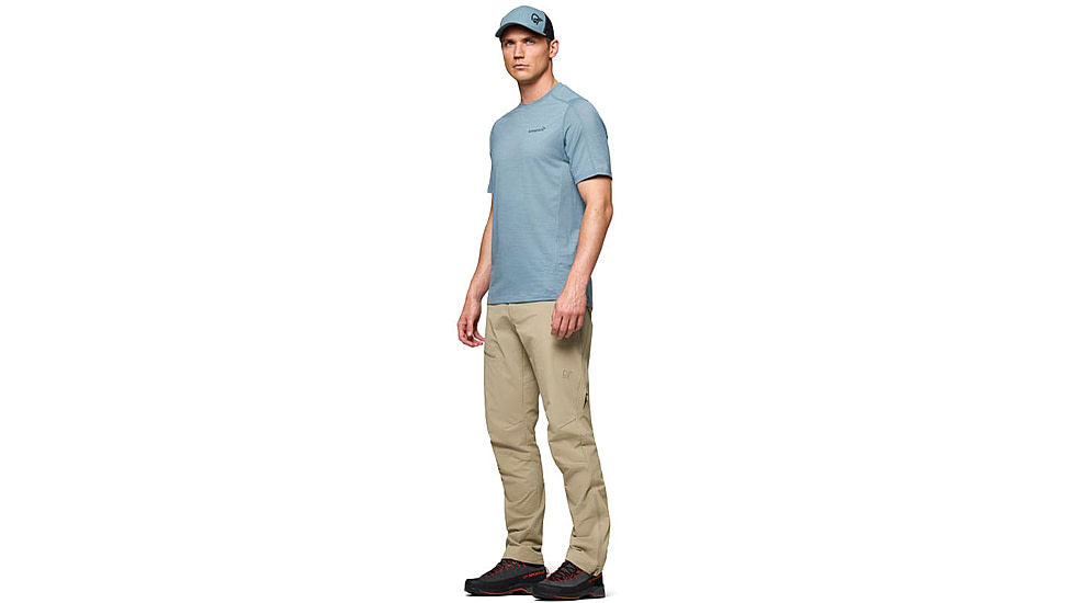 Norrona Falketind EqualiserUll Short Sleeve Shirt - Mens