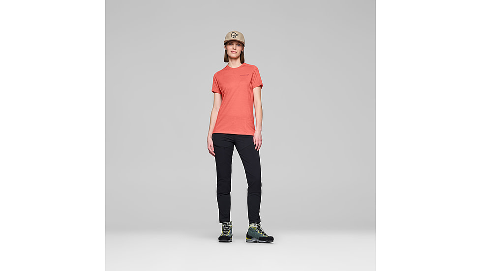 Norrona Falketind EqualiserUll Short Sleeve Shirt - Womens
