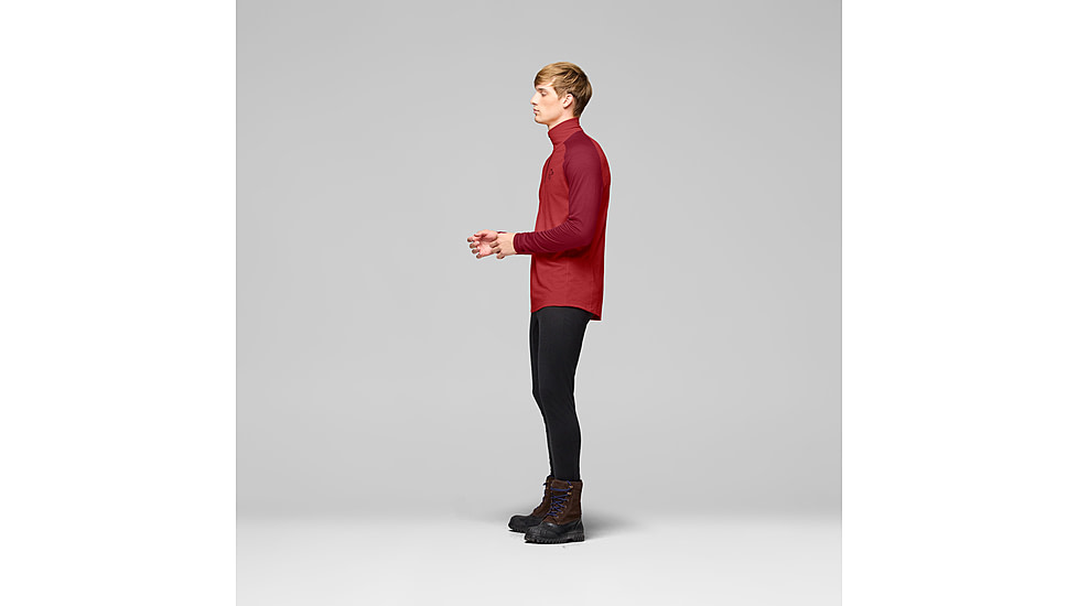 Norrona Femund Pureull Zip Neck Top - Mens
