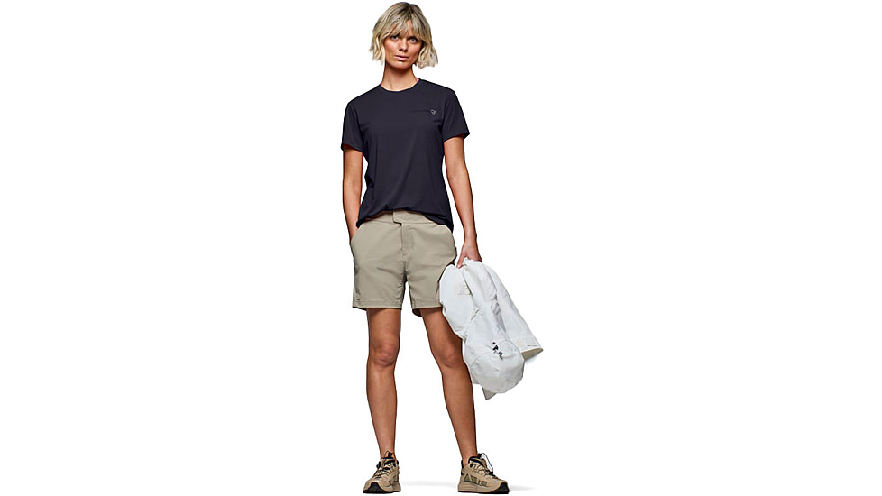 Norrona Femund Tech T-Shirt - Women's, Caviar Black, Medium, 2664-24-7718-M