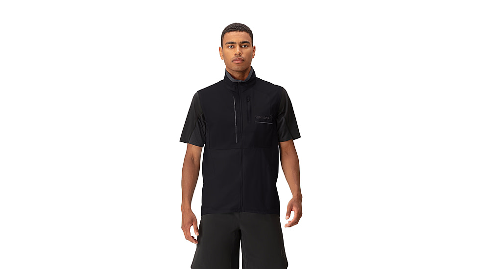 Norrona Senja Aero 90 Vest - Mens, Caviar, Medium, 5819-23-7718-M