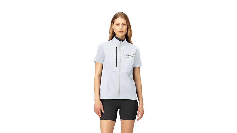 Norrona Senja Aero 90 Vest - Womens, Snow White, Large, 5823-23-9928-L